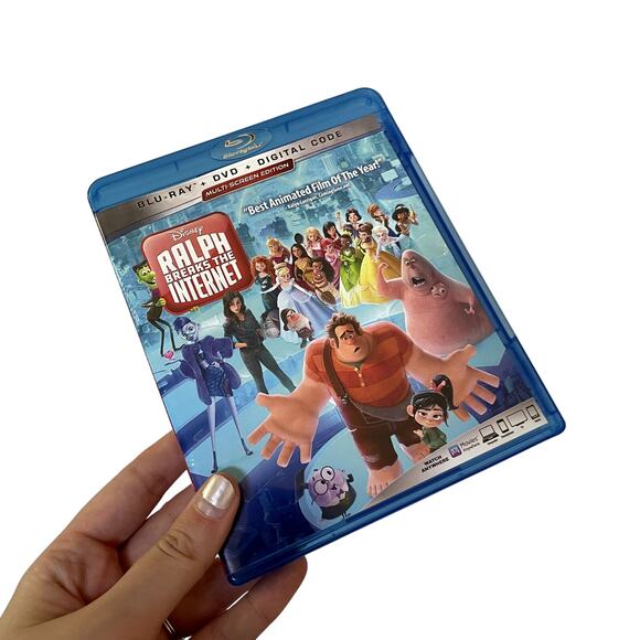 Disney Ralph Breaks the Internet DVD Blue Ray Movie IBSN 786936861136 - Picture 1 of 5